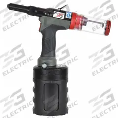 POP AVDEL Air Riveter: 1 in Stroke Lg, 5,729 lbf Pulling Force, 1/4 in Female NPT (MPN 76004-00003). Key specifications — attr1320930: NPT; attr1320934: Yes; attr1320955: POP AVDEL.