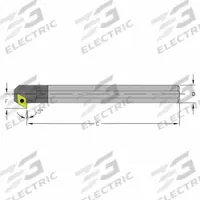 ULTRA-DEX USA Indexable Boring Bar: C08R SDXCL2 (MPN 920-000-102). Key specifications — attr257292: C08R SDXCL2.
