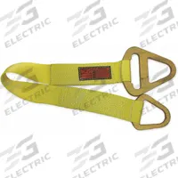 STREN-FLEX Web Sling: Type 1, Nylon, Triangle & Choker Link, 2 Plies, 12 ft Sling Lg, 2 in Sling Wd (MPN TCS2-902-12). Key specifications — attr993854: STREN-FLEX; attr993884: Fully Sewn; attr993857: Yellow; attr1028218: Wear-Resistant Tag; attr1028219: Fully Sewn.