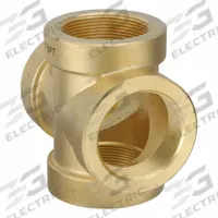 USA INDUSTRIALS Metal Pipe Cross: Cross, 2 in x 2 in x 2 in x 2 in, Class 250, C38500 Brass (MPN ZUSA-PF-15534). Key specifications — Brand: USA INDUSTRIALS; Maximum Operating Pressure: 400 psi @ 72 °F.