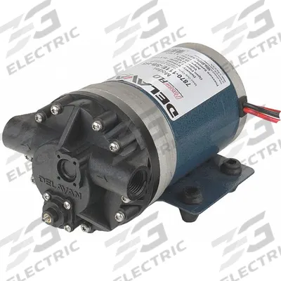 DELAVAN AG PUMPS Diaphragm Pump: Electric, 7870-111E-SB-HS, Polypropylene, Santoprene - Bypass Electric Sprayer Pumps