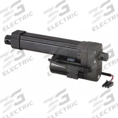 WARNER LINEAR Linear Actuator: M-Track 1, 100 lbf Rated Load, 3.937 in Stroke, 12V DC (MPN M1-D012-0100-A04-LN). Key specifications — Nut Material: Plastic.