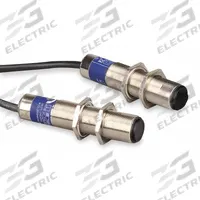TELEMECANIQUE SENSORS Photoelectric Sensor: M18 Threaded, Non-Terminated Cable, 2 m (MPN XU9M18MB230). Key specifications — attr211355: TELEMECANIQUE SENSORS; attr1075361: 24-240V DC; attr1114840: M18 Threaded.