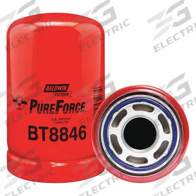 BALDWIN FILTERS Hydraulic Filter: Hydraulic Fluid, 1 3/8"-12 Thread Size, Spin-On - Spin-On Hydraulic Filters