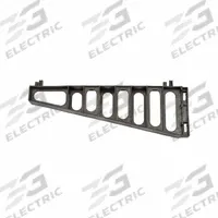 CAMBRO Universal Shelf Bracket: 64 in Ht, 42 in Dp, 14 in Lg, Black, 0 Rails (MPN EWSSBS21110). Key specifications — Color: Black; Includes: Post Connectors; Series: Elevation; Product Type: Universal Shelf Bracket.
