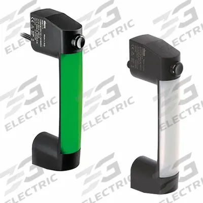 ELESA Handle with Monostable Switch: 1NO/1NC, Cable Connector With Wire Leads - Elesa Door Handle Safety Interlock Switches