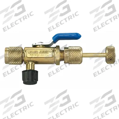 YELLOW JACKET Valve Core Remover: 8 1/4 in Lg, Brass, 5/16 in Female SAE Right-Hand - Refrigeration Valve Core Removers