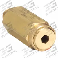 MI-T-M Safety Valve: Mfr Part # 22-0046, Brass, 3,000 psi Op Pressure - Max. Key specifications — Compatible with Manufacturer Model Number: CA-1502-0E1G-W; Product Type: Safety Valve; Manufacturer Part Number: 22-0046.