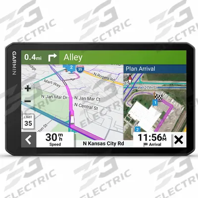 GARMIN Navigation Unit: Cup Holder, TFT, 3 1/2 in Display Ht - Vehicle GPS Units