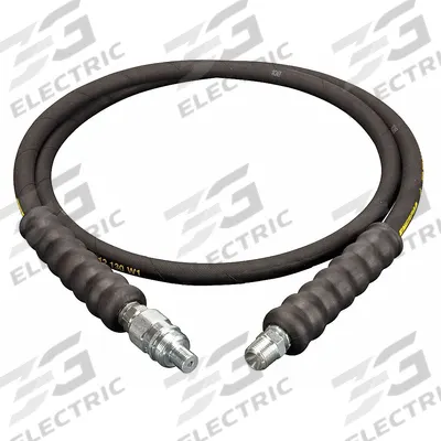 ENERPAC Hydraulic Hose Assembly: 1/4 in ID, AH604 x NPTF, 6 ft Lg, Black - Enerpac H900 Flexible Hydraulic Hose Assemblies
