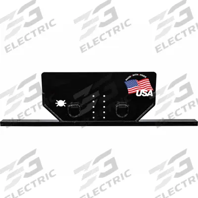 BUYERS PRODUCTS Hitch Plate: 62 in Overall Lg, Bottom Bumper, Cab/Chassis Truck/Upfitters - Fleet and Vehicle Maintenance