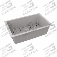 ELKAY Sink: 29 1/2 in Overall Lg, 18 3/4 in Overall Wd, 9 1/2 in Bowl Dp, 27 in Bowl Lg, 1 Bowls (MPN ELGRU13022GS0C). Key specifications — Brand: ELKAY; Color Family: Silver/Gray.