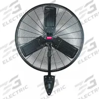 DAYTON Mounted Fan: 30 in Blade Dia, 115V AC, 1/2 hp Motor HP, Wall Mount, Oscillating, Bracket (MPN 6ALF1). Key specifications — Brand: DAYTON; Voltage: 115V AC; Number of Speeds: 2; Fan Mounting Location: Wall; Oscillation: Oscillating; Mounting Type: Bracket.