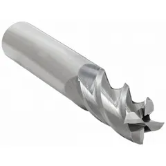 CLEVELAND Square End Mill: Carbide, 4 Flute, 1/2" Mill Dia, 1" LOC, 3" OAL (MPN C60043)