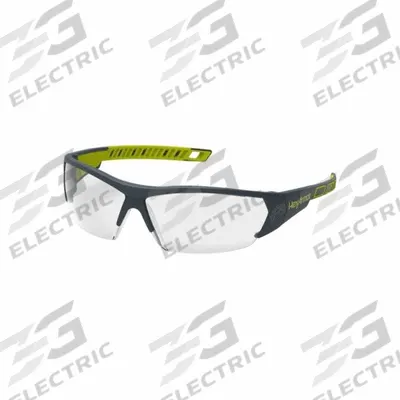 HEXARMOR Safety Glasses: Clear Lens, Half-Frame, Anti-Fog/Hard Coat/TruShield - Padded Comfort-Fit Safety Glasses