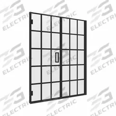 FOREMOST Shower Door: 46 1/2 in Min. Door Wd, 48 in Max. Door Wd, 74 in Overall Ht, Frameless (MPN MRHG4874-GR-MB). Key specifications — Brand: FOREMOST; Door Frame Finish: Matte Black.