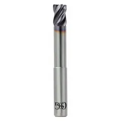 OSG Corner Chamfer End Mill: Carbide, TiAlN Coated, 4 Flute, 1" Mill Dia, 1-1/8" LOC, 0.02" Chf (MPN VG446-1000)