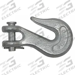 KINEDYNE Grab Hook: 3,900 lb Working Load Limit, 43 Hook Grade, Carbon Steel, 5/8 in Material Thick (MPN 101-10312GRA). Key specifications — Brand: KINEDYNE.