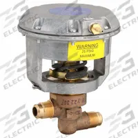 JOHNSON CONTROLS Pneumatically Actuated Diaphragm Valve: 1/2 in, Brass, 2-Way, Flare x Flare (MPN V-3766-1003). Key specifications — Diaphragm Material: Reinforced Synthetic Rubber; Actuator Operation: Air to Spring; Connection Type - Side 2: Flare; Brand: JOHNSON CONTROLS; For Media: Water; Diaphragm Valve Type: 2-Way; Connection Type-Side 1: Flare; Connection Type: Flare x Flare.