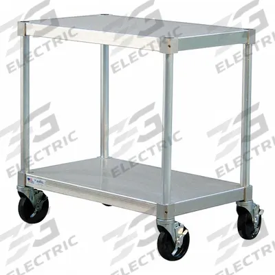 NEW AGE INDUSTRIAL Fixed Height Work Table: Fixed Ht, Aluminum - Aluminum-Top Mobile Worktables