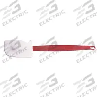 RUBBERMAID COMMERCIAL PRODUCTS High-Heat Spatula: 10 7/16 in Overall Lg, Silicone Blade (MPN FG1963000000). Key specifications — Brand: RUBBERMAID COMMERCIAL PRODUCTS; Blade Material: Silicone; Dishwasher Safe: No; Handle Material: Nylon; NSF Certified: Yes.
