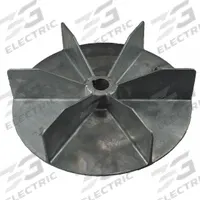 Blower Wheel: Radial, 7 3/4 in Dia, CW/CCW, Aluminum Wheel, 1 Inlets, 1/2 in Bore, 3,500 RPM Max. (MPN 45J463). Key specifications — Manufacturer Part Number: 45J463; Brand: DAYTON; Compatible with Manufacturer Model Number: 2C940; Compatible with Grainger Part Number: 2C940; Compatible with Brand: Dayton; Product Type: Blower Wheel; Rotation: CW/CCW; Includes: Set Screws.