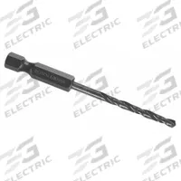 BOSCH Hex Shank Drill Bit: 1/8", 135° Split Point, Black Oxide HSS, Impact Rated (MPN BL2135IM). Key specifications — attr1234973: Impact Rated; attr1234966: BOSCH; attr1234978: 0.1250.