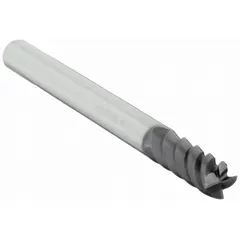 WIDIA HANITA Square End Mill: Carbide, AlTiN Coated, 4 Flute, 1/4" Mill Dia, 5/8" LOC, 3" OAL (MPN TM7S1507002)