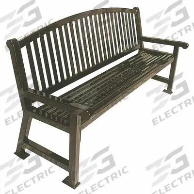 ULTRASITE Outdoor Bench: Savannah, 72 in Overall Lg, 39 in Overall Ht, Red, Red - Thermoplastic Coated Steel Benches