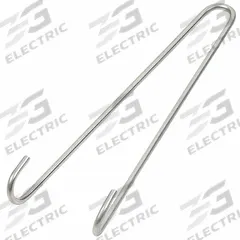 B-LINE BY EATON Hanging Kit: 1 in Lg, 1 in Wd, 1 in Ht, Zinc Plated (MPN BH16). Key specifications — For Use With: S-Hooks; Includes: Wire Hanger; Accessory Type: Hanging Kit; Finish: Zinc Plated; Brand: B-LINE BY EATON.