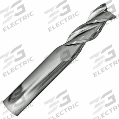 APPROVED VENDOR Square End Mill: Carbide, 3 Flute, 1/2" Mill Dia, 2-1/4" LOC, 6" OAL (MPN 314876) - Carbide Square End Mills for Aluminum