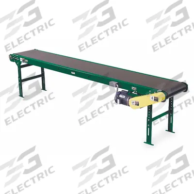ASHLAND CONVEYOR Belt Conveyor: 30 in Belt Wd, 350 lb Max Load Capacity, 480 V AC, 60 fpm Speed - General Purpose Slider Bed Belt Conveyors