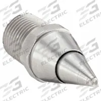 EXAIR Air Gun Nozzle: For 1280SS/1909SS, Stainless Steel, 1 13/64 in Extension Lg, 80 dB Sound Level (MPN 1010SS). Key specifications — attr66384: Focused; attr66393: Stainless Steel; attr66401: Yes.