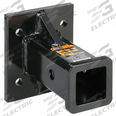BUYERS PRODUCTS Bolt-On Receiver Tube: 2 in Compatible Hitch Size, 5/8 in Inside Dia - Receiver Tubes