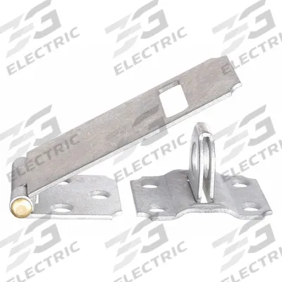 APPROVED VENDOR Hasp: Steel, 1 1/8 in Ht, 3 1/2 in Lg - Conventional Hasps