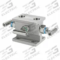 HAM-LET Three-Way Valve: Stainless Steel, Flange, Flange, 6,000 psi Pressure, PTFE (MPN M-30H-90-FF-SS-T-T). Key specifications — Brand: HAM-LET; Inlet Connection: Flange; Outlet Connection: Flange.
