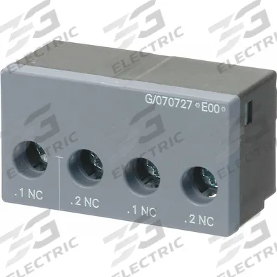 Siemens Compact Auxiliary Switch: 1NO/1NC, Front Mount - Siemens Auxiliary Contacts