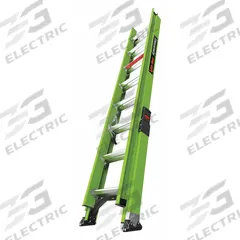 LITTLE GIANT Extension Ladder: 16 ft Ladder Size, Fiberglass, 300 lb Load Capacity, 38 lb Wt (MPN 18816). Key specifications — Color: Green; Brand: LITTLE GIANT; Removable Fly: Fixed.