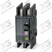 SQUARE D Miniature Circuit Breaker: 15 A, 120/240V AC, Single Phase, 22kA at 120/240V AC, 2 Poles (MPN QOU215VH). Key specifications — Phase: Single; Amps: 15 A; AC Voltage Rating: 120/240V AC; Max. AIR Rating: 22kA at 120/240V AC; For Use With: Heating; Brand: SQUARE D.