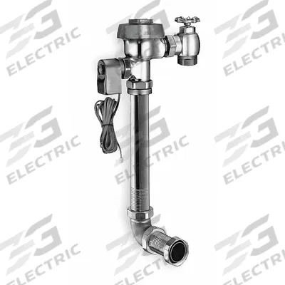 SLOAN Manual Flush Valve: Concealed, Back, 1.6 gpf Gallons per Flush, 20 1/2 in Rough-In - Flush Valves for Institutional Toilets & Urinals