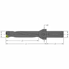 ULTRA-DEX USA Indexable Insert Drill: UD-1687-4D-125 (MPN 926-000-125). Key specifications — attr257192: UD-1687-4D-125.