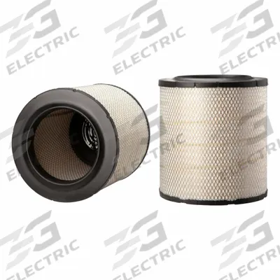 FLEETGUARD Automotive Air Filter: Round-Oval, Round, Axial Seal, 14 9/32 in Outside Dia - Round/Oval Engine Air Filters