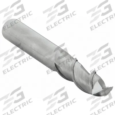 WIDIA HANITA Corner Chamfer End Mill: Carbide, TiAlN Coated, 4 Flute, 1/2" Mill Dia - Fast-Cutting Carbide Corner-Chamfer End Mills