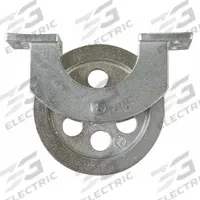 PEERLESS Pulley Block: Pulley Block, Mounted, Upright Mount, Lifting/Pulling, Bolt-On, Wire Rope (MPN 3-200-25-86-). Key specifications — Operation: Lifting; Brand: PEERLESS; Housing Material: Steel; Sheave Material: Steel.