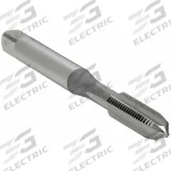 OSG Straight Flute Tap: #12-28 UNF, H1 / 2B-3B, 4 Flute, Plug Chamfer, High Speed Steel (MPN 1005800)