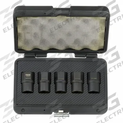 ESCOEQUIPMENT SUPPLY CO Tie Rod Remover Kit: 1 1/2 in Drive Size, 5 Pieces - Steering & Suspension Socket Sets