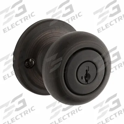 KWIKSET Door Knob Lockset: Office Knob Locksets (MPN 740H-11P-SMT-6AL-RCS-GC)