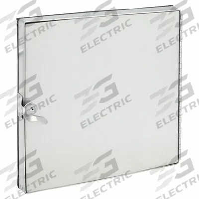 Dayton Duct Access Door: 14 in x 14 in, 22 ga, Steel, Single Cam, Tab-In Hinge - Flat Access Doors