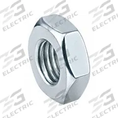 SPEEDAIRE Jam Nut: Threaded Nut Mount Type, Fits 20 mm_25 mm_32 mm_40 mm_50 mm_63 mm Bore Dia, Steel (MPN JM-05). Key specifications — attr947439: JM-05; attr947448: Steel; attr1171502: Rod End Jam Nut.