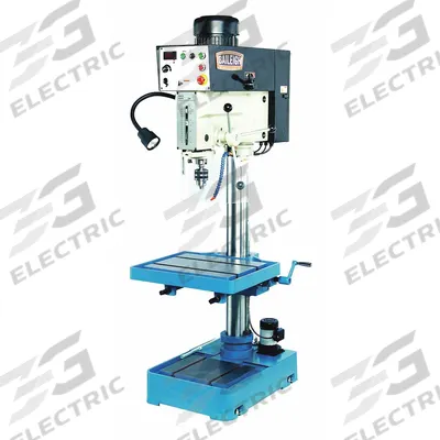 BAILEIGH INDUSTRIAL Floor Drill Press: Belt Drive, Variable Speed, 85 RPM – 4,000 RPM - Floor Stand Drill Presses with Manual Downfeed